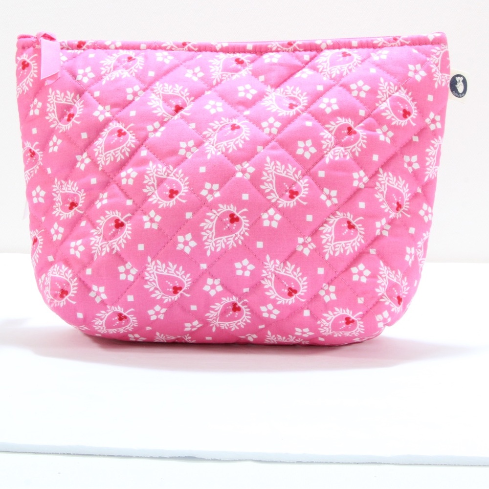 Quilted Koala Pink Small Zipper Tote Bag NWT
